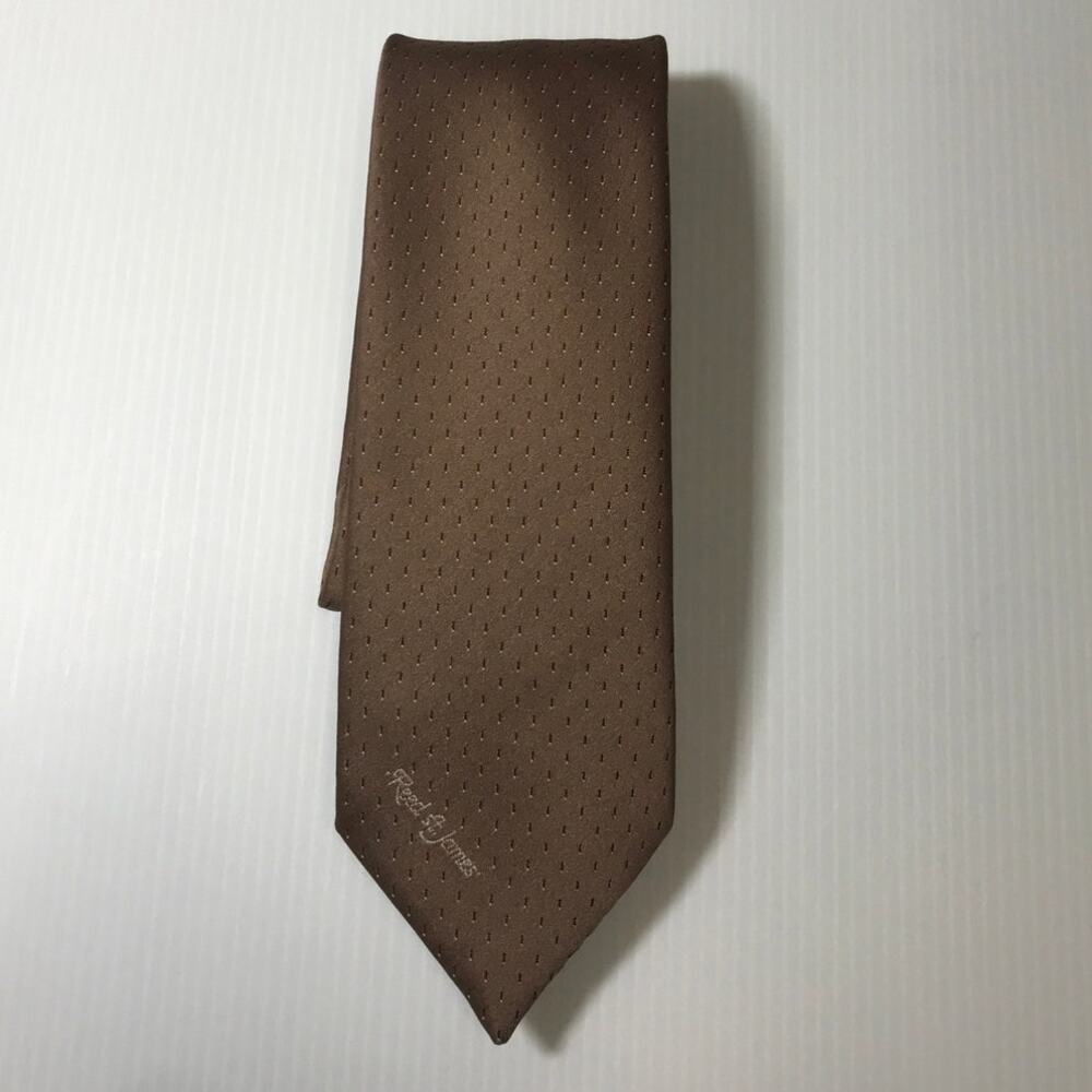 Reed St James Vintage Polka Dot Classic Silk Necktie